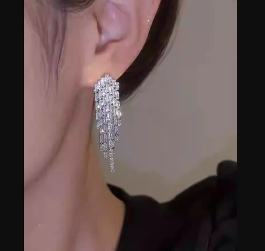 Рисунок 4 - Серьги-подвески женские из белого