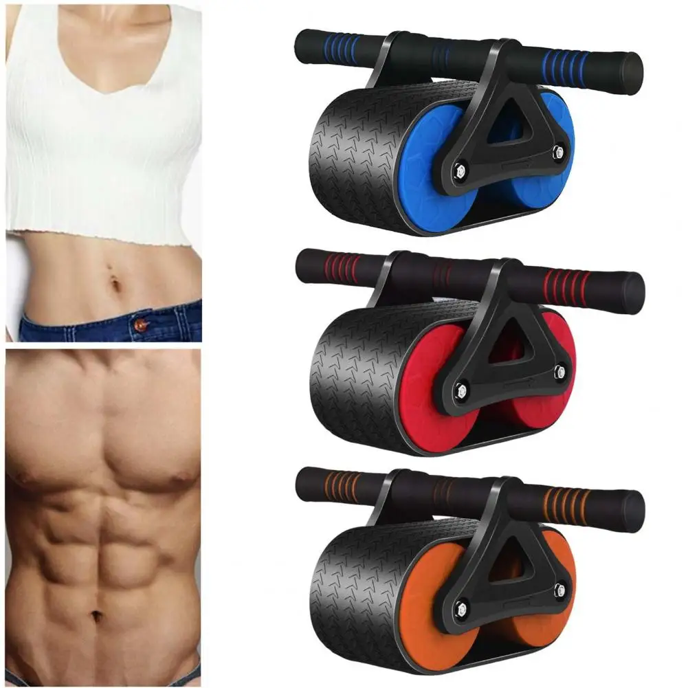 

Abdominal Exercise Roller Elbow Support Roller Wheel Core Exercise Training Equipment Automatic Rebound Abdominal Wheel