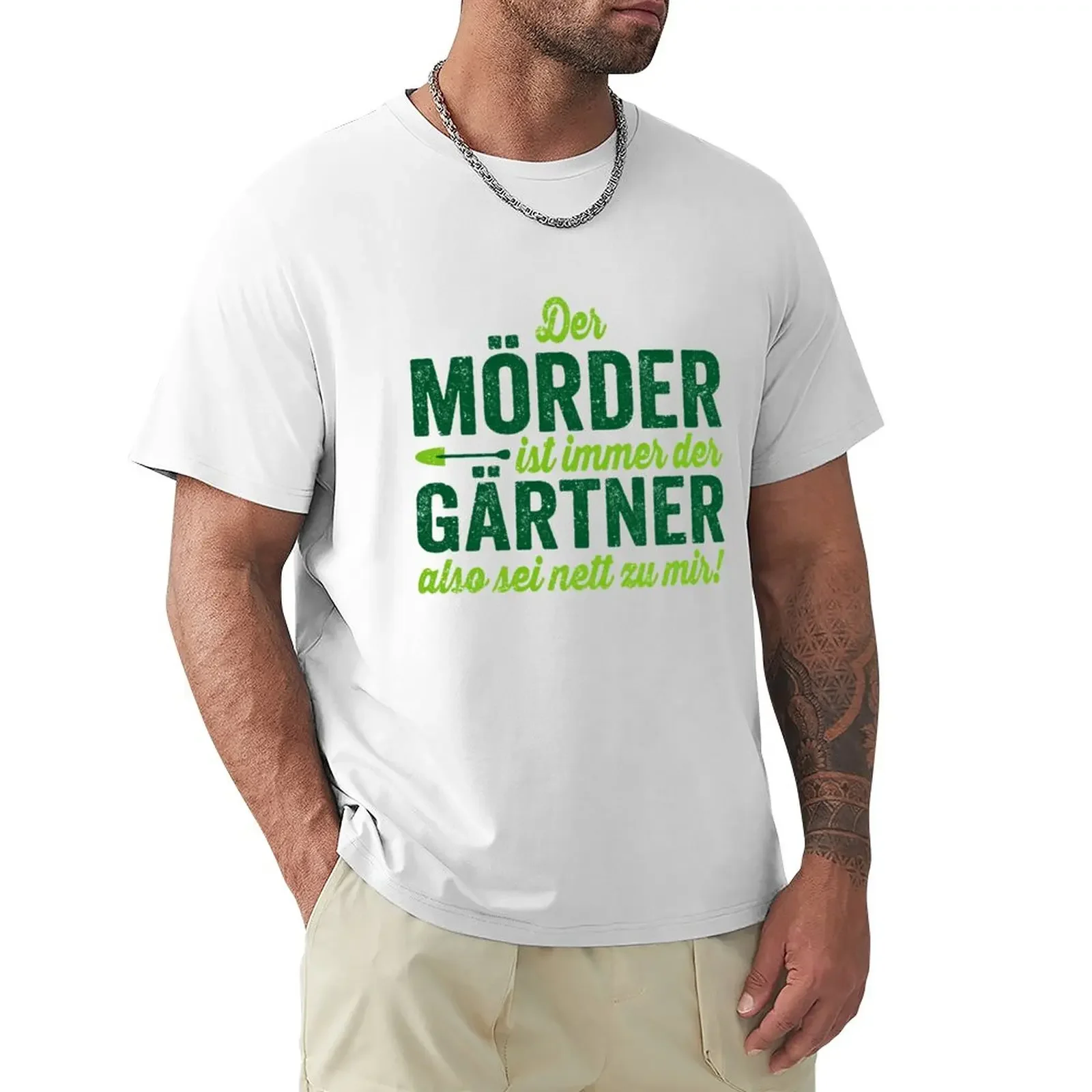 

Vintage gardener garden killer landscaper gift saying T-Shirt customizeds blanks heavyweights workout shirts for men