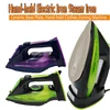 Electric Steam Iron Adjustable Thermostat Control, Wireless Handheld Steam Iron For Clothes, Non-Stick Soleplate Iron 1