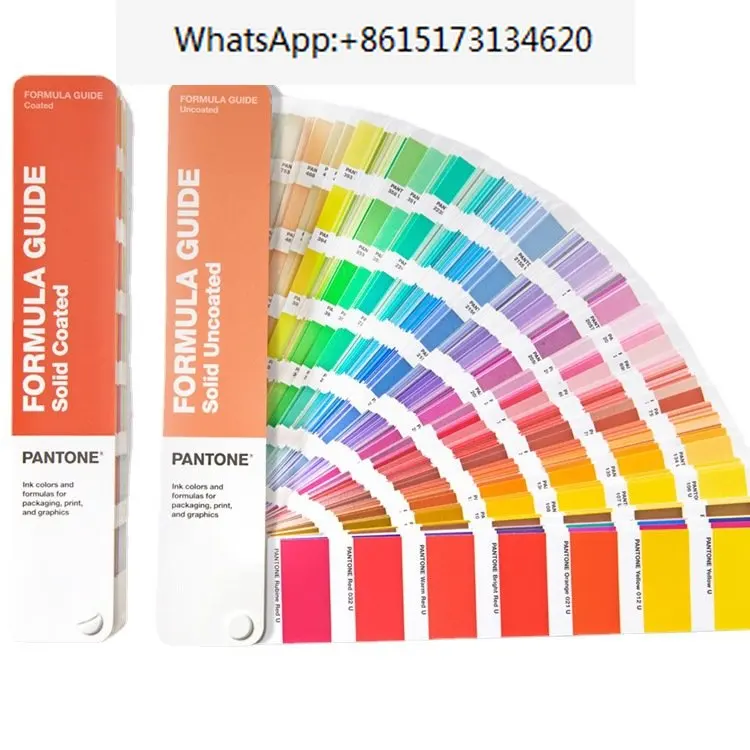 2022 Nuova Carta Di Colore Pantone Internazionale Pantone C U Scheda Di Colore Gp1601B Formula Pantone Rivestita Non Patinata