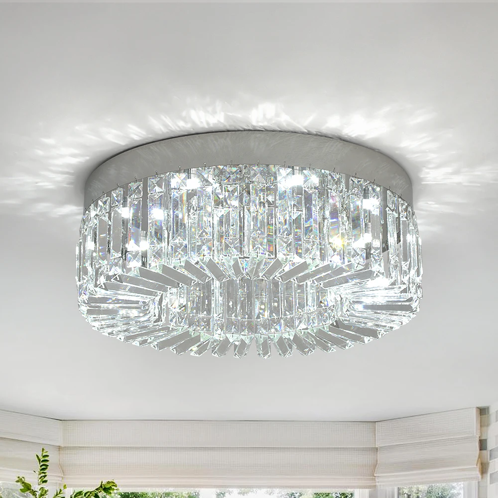 Luxury Crystal LED Ceiling Lamp 4