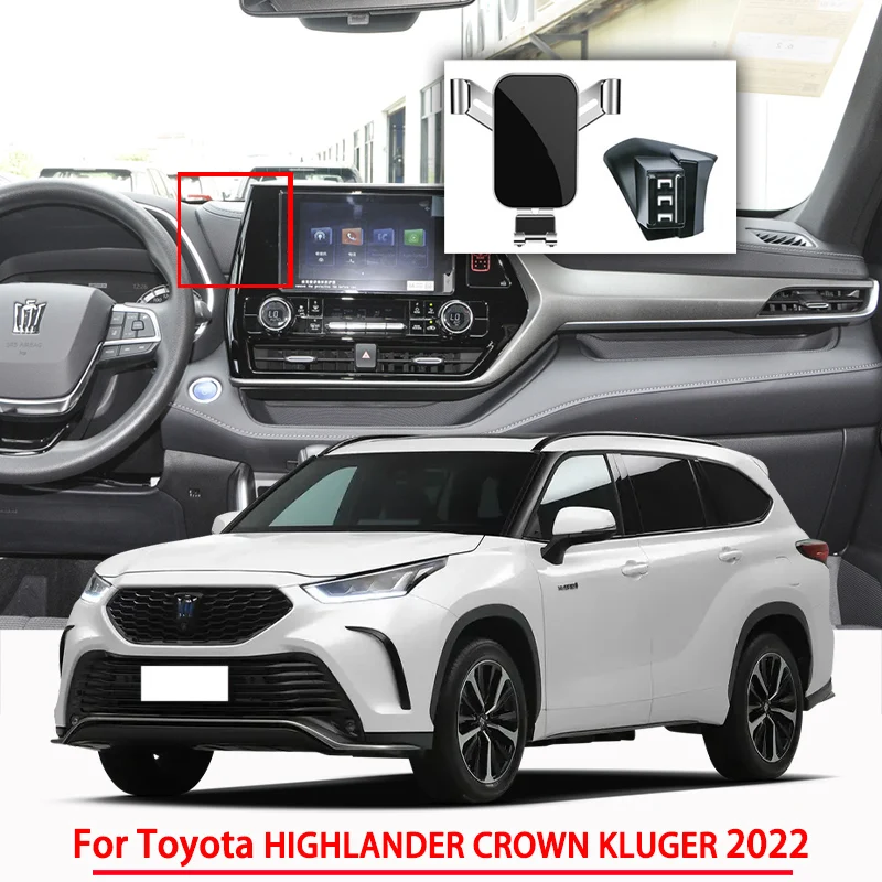 

Автомобильные аксессуары, держатель для TOYOTA HIGHLANDER CROWN KLUGER 2022, гравитационная навигация, специальный кронштейн, поддержка GPS