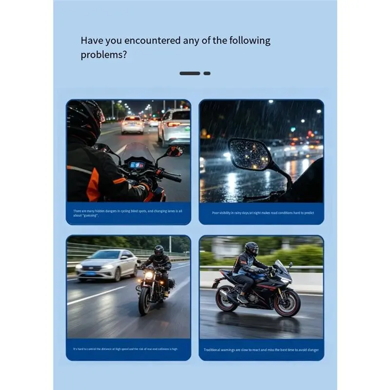Ac29-Motorcycle22m 차선변경 및 차선변경 보조를 위한 사각지대 모니터링 BSD 기관차