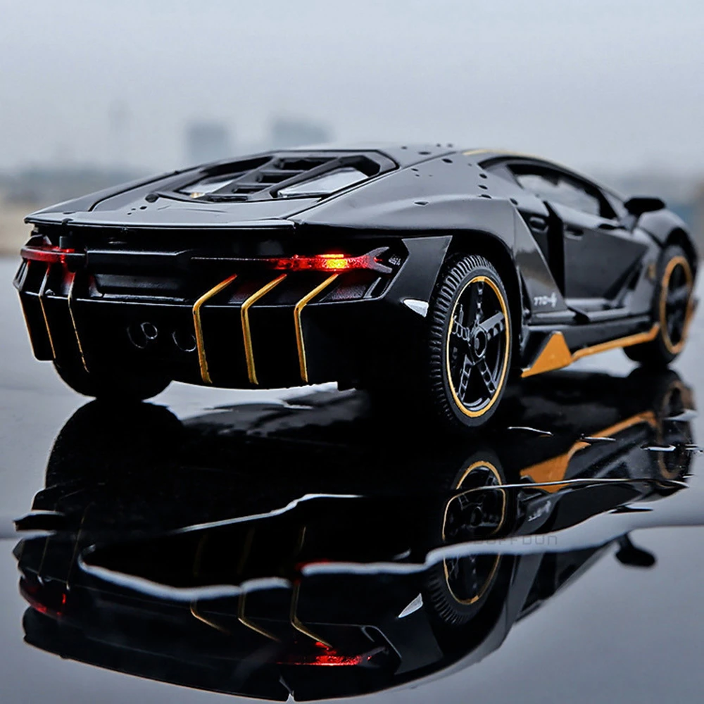 diecast truck 1/32 Scale Aventador LP770-4 Car Model Diecast Car Zinc Alloy Casting Model Toys Pull Back Car Toy Gift For Kids Toddlers Boys hot wheels cars