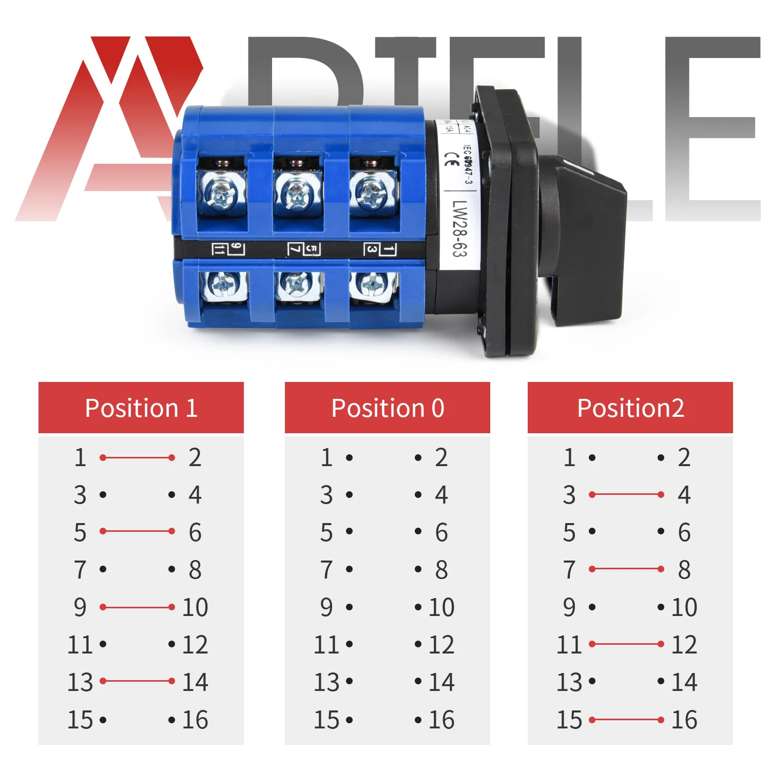 Selector Switch 3 Position