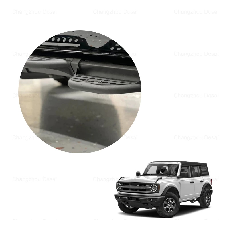

Car exterior accessories parts kit Side Foot Step Pedal Running Board Side Step For Ford Bronco 2021-2022