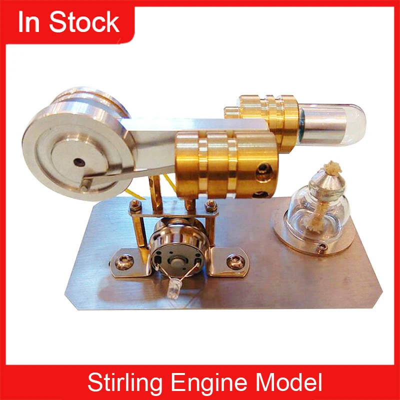 Stirling Engine External Combustion Micro Generator Steam Engine Love  Birthday Gift Toy Model Engine.|Model Building Kits| - AliExpress