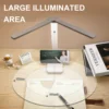 LED Desk Lamp USB Rechargeable Table Lamp 3 Levels Dimmable Touch Desk Lighting Eye Protection Foldable For Bedroom Desk Light 3