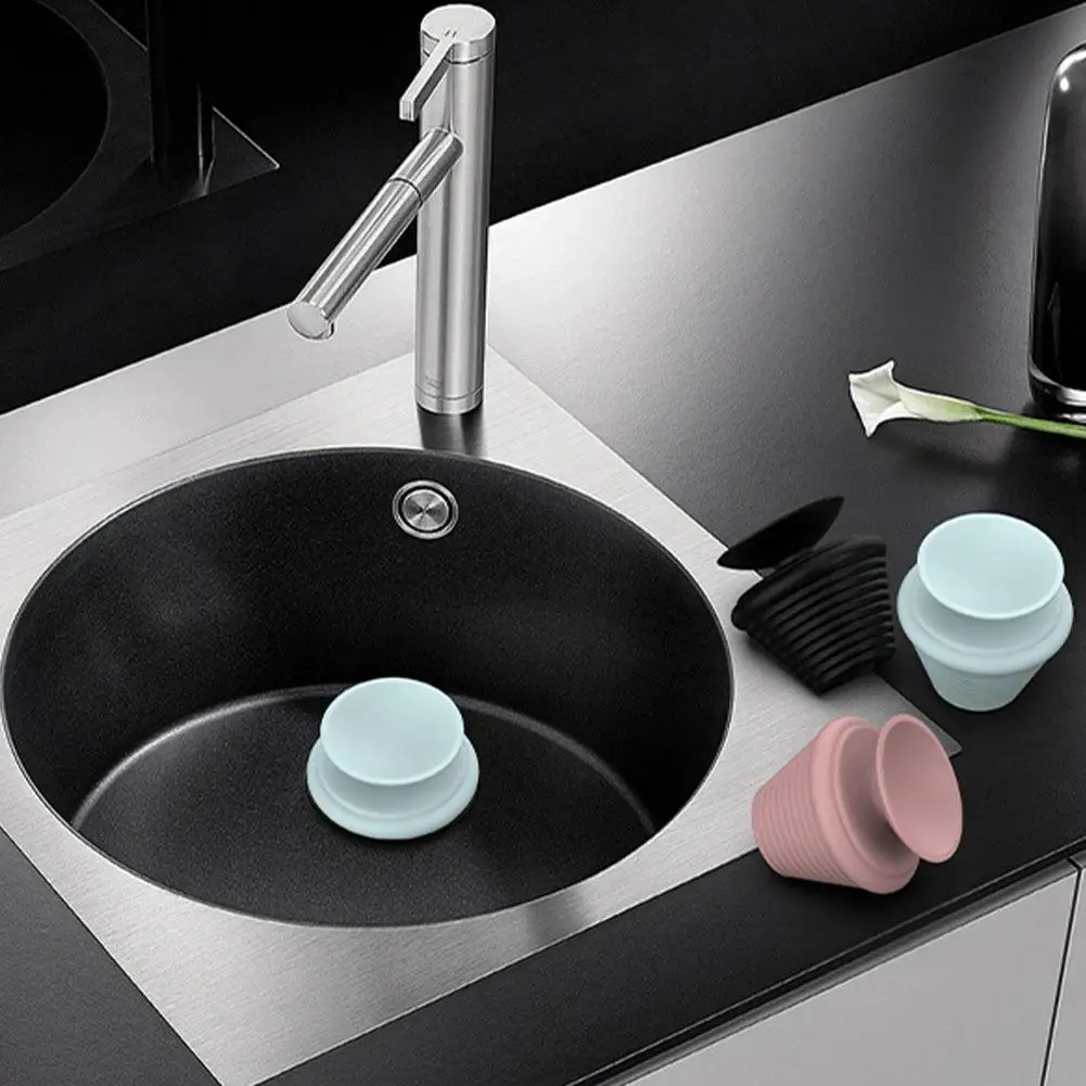 bathtub stopper Universal Tub Stopper Bathtub Drain Plug Sink Drain Anti-Clogging Bath Plug Bathroom Accessorie