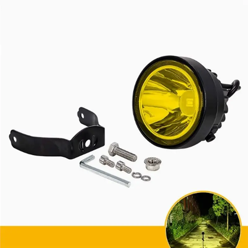 트럭용 오프로드 차량용 4인치 원형 LED 작업등 30W 3500K 스포트라이트 DC 12-48V SUV ATV 주행등