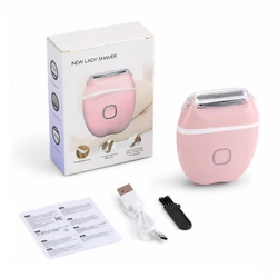 Women's 3 - in - 1 Electric Shaver - Mini Washable Razor for Full Body Hair Removal (New USB Type)