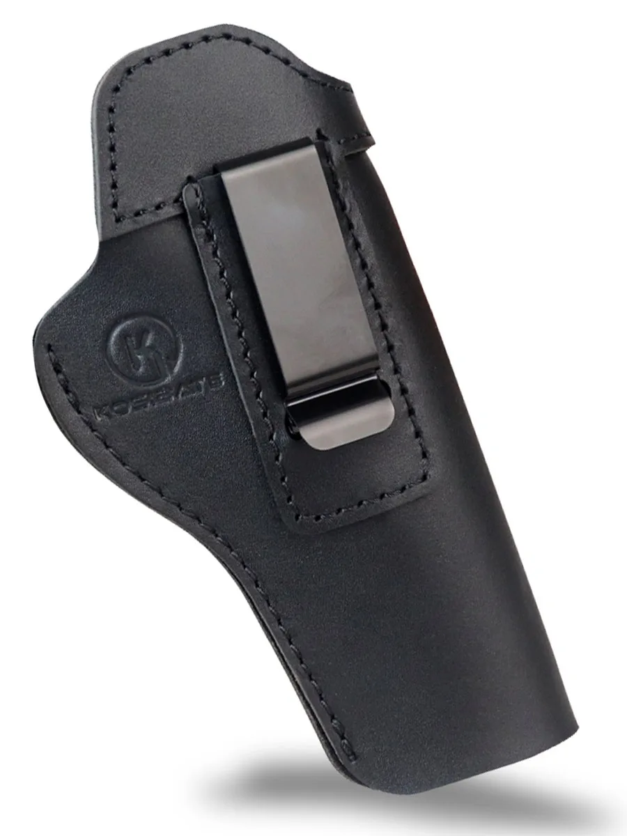 Kosibate Genuine Leather Concealed Carry 1911 Gun Holster Compatible Colt/Springfield/Sig/Browning/S&W 1911