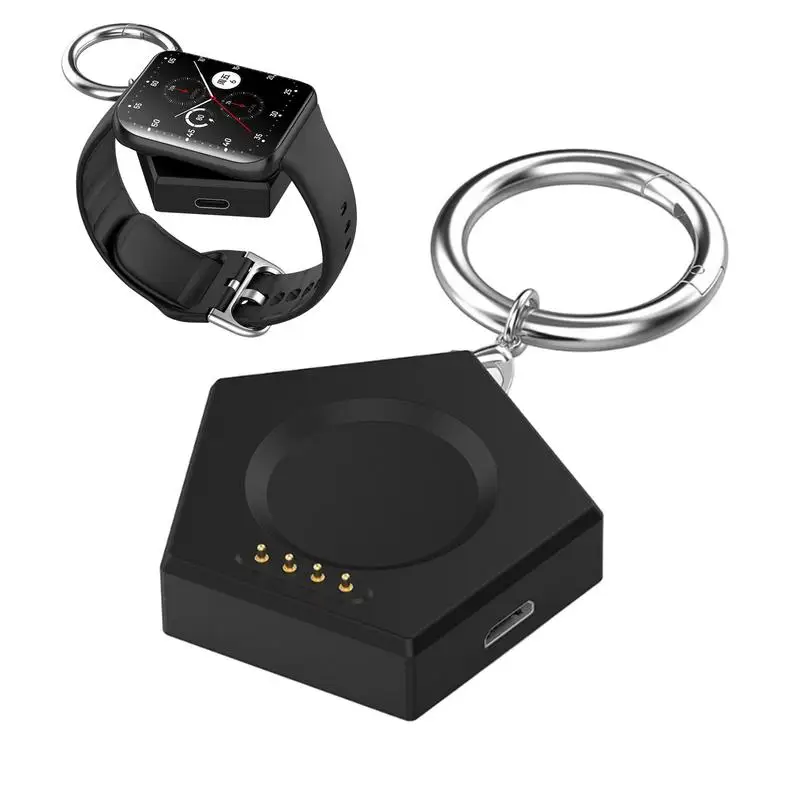 

Беспроводное зарядное устройство для умных часов, магнитное зарядное устройство для умных часов, док-станция, Пятиугольный адаптер для зарядки, быстрая зарядка, детские часы, зарядная подставка