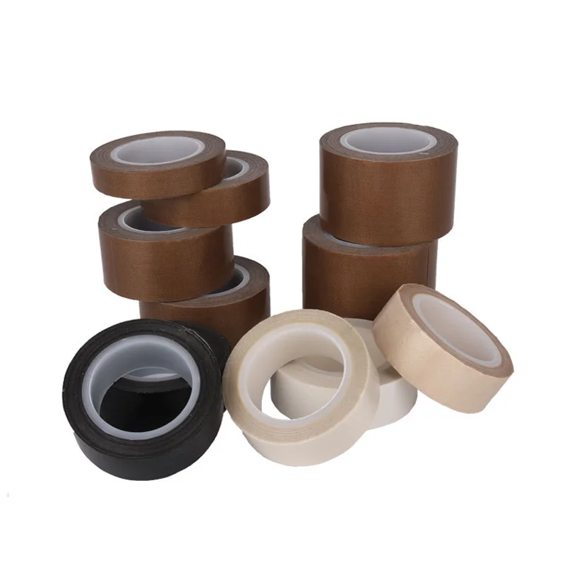 Factory price sealing machine cutting machine 0.08mm 0.13mm 0.18mm 0.25mm 10m ptfe coated fiber glass thread seal teflon tape