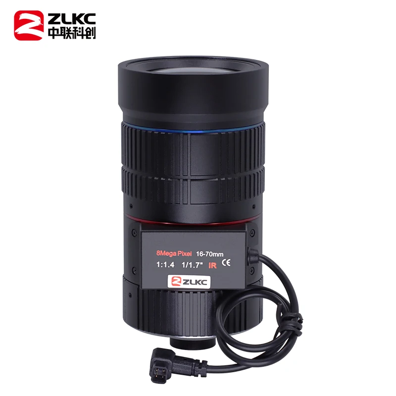 ZLKC 16-70mm Zoom Lens Inch IR Low Distortion