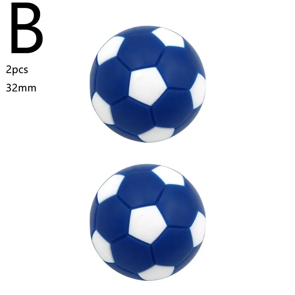Hot 2PCS 32mm Black White Socer Ball For Entertainment Flexible Trained Relaxed Kids Small Socer Ball Mini Table Football Balls