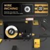 TOOLIOM Aluminum MIG Welder with Pulse 250A 110V/220V Dual Voltage 4 in 1 Multifunctional Welding Machine Gas 5