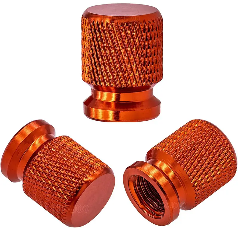 Tire Valve Stem Caps, Anodized Aluminum Wheel Valve Covers Accessories, Universal for Cars, SUVs, Bikes, Trucks and Motorcycles - Image 17