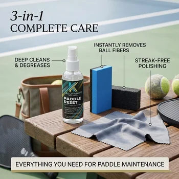Pickleball Paddle Cleaning Kit 3