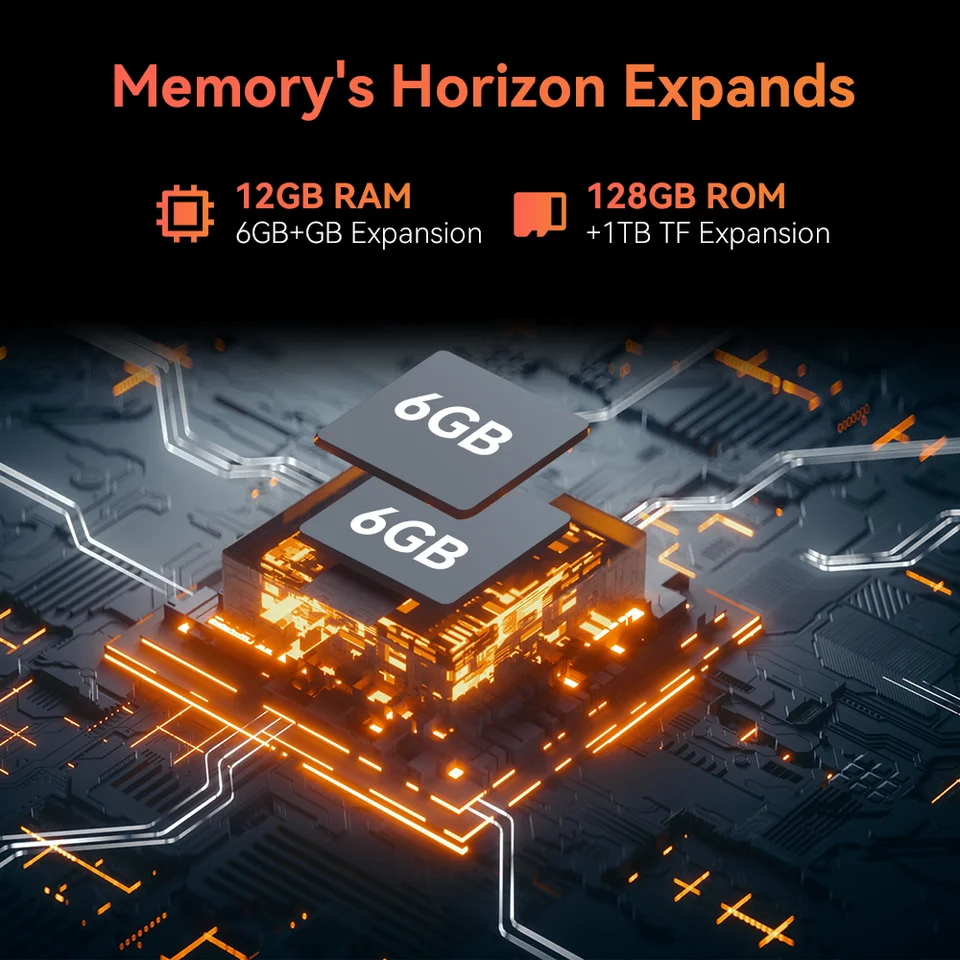 Cubot Note 21, Android Smartphone, 12GB RAM(6GB+6GB Extended