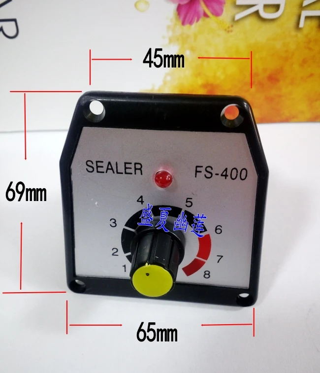 

Hualian 400 hand pressure sealing machine circuit board time controller timer temperature adjustment switch