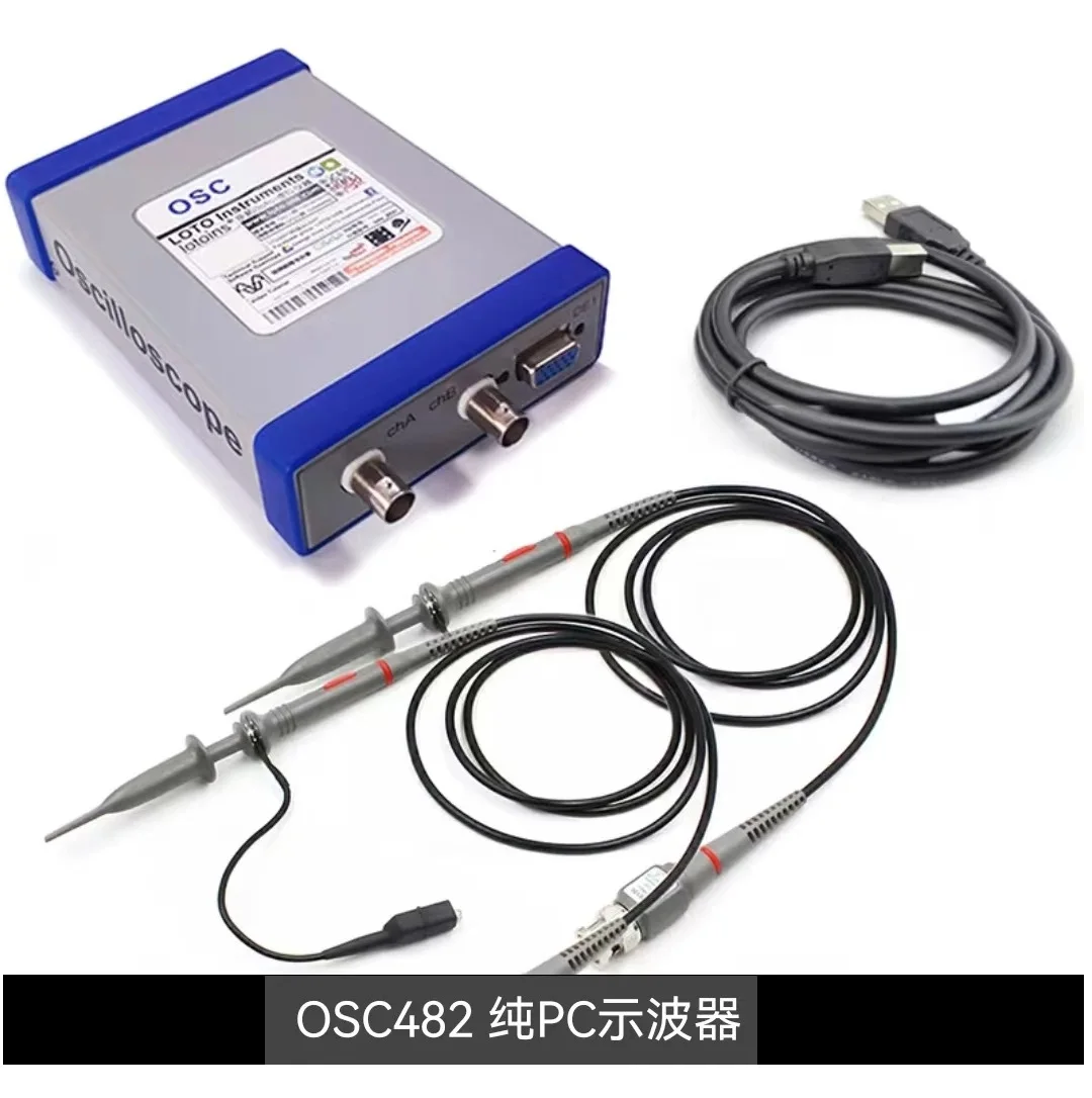 LOTO OSC482F OSC482 series Oscilloscope Signal Generator Logic Analyzer  Differantial Isolation Module 50MS/s Optional Solution AliExpress