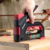 EZARC 6-in-1 Heavy Duty Staple Gun for Fixing Material Manual Nail Gun With 6000 Count Staples for Carpentry & DIY Home Decor 6