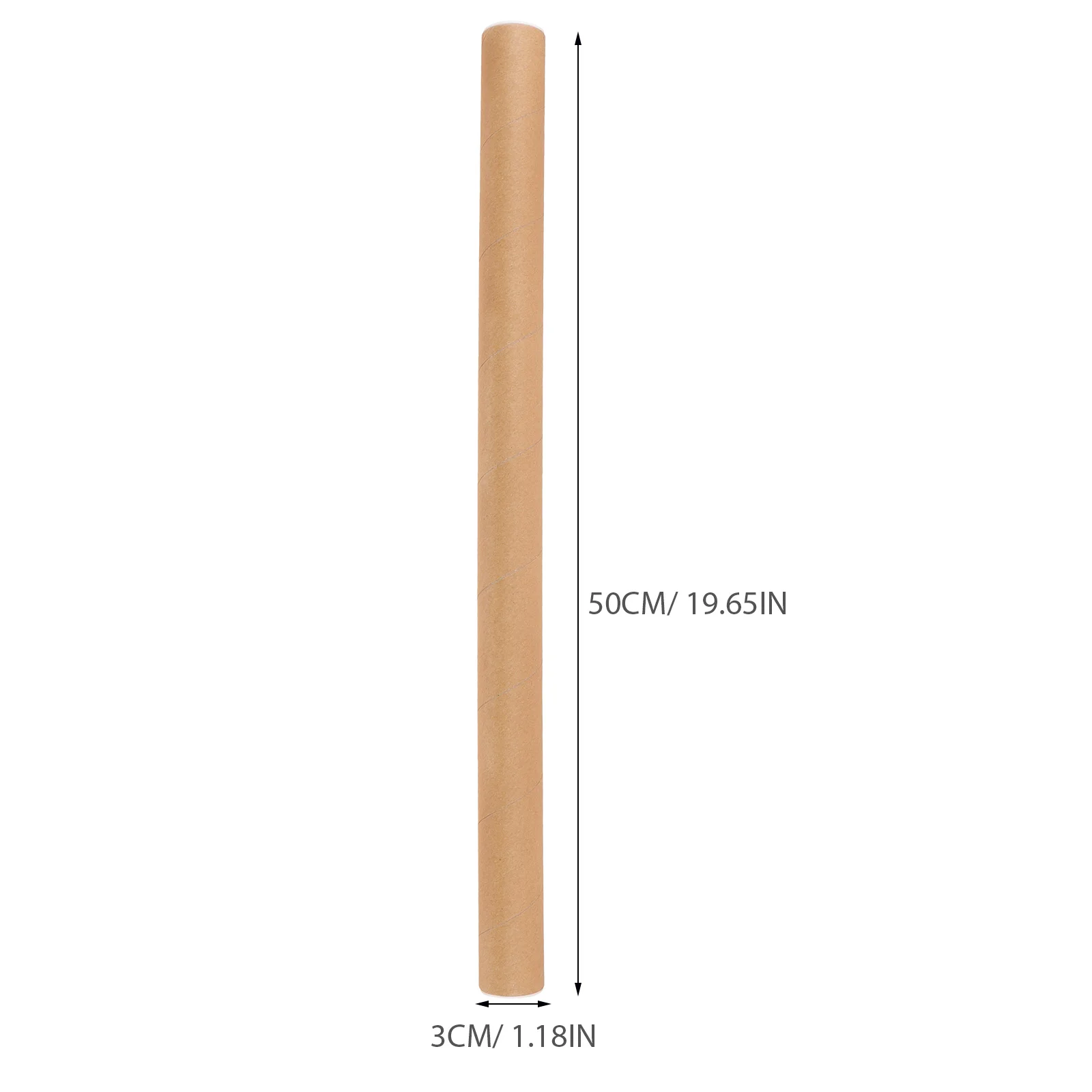 Tube Practical Poster Tube Round Paper for Crafting Poster Carrying Case art transport tube