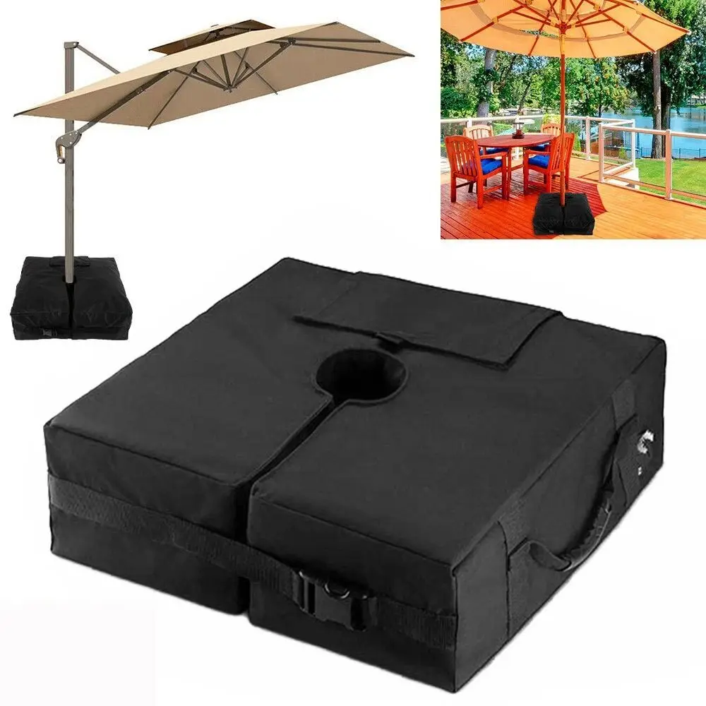 Umbrella Base Stand Fixed Sandbag Detachable Wind-Proof Sun Umbrella Base Beach Umbrella Plug Base Fishing Umbrella Stand