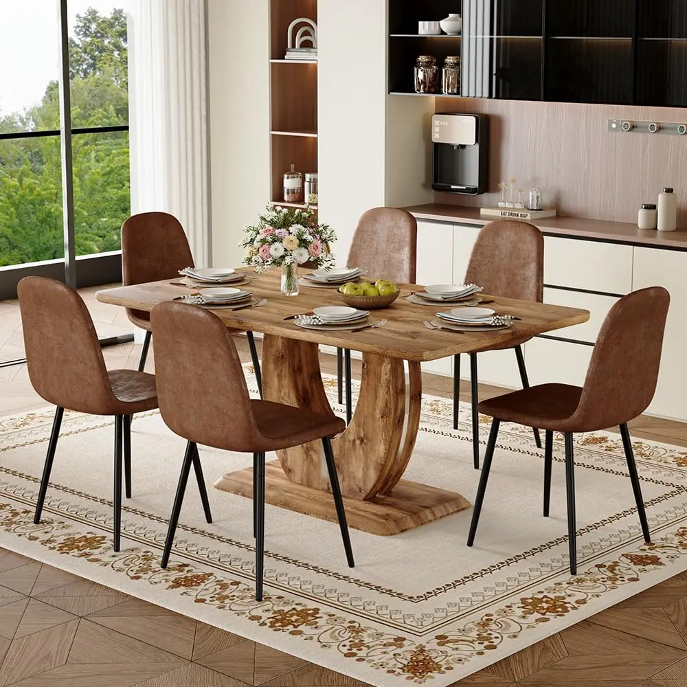 Modern 6-Piece Dining Set 2