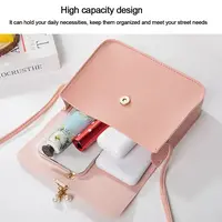 Petit sac carré à la mode pour femmes, petit sac à bandoulière pour dames, sacs à main pour filles, Mini sac à main de voyage d'été 3