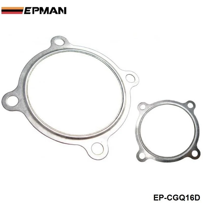 EPMAN 10PCS/LOT 3" 4 Bolt Turbo-Downpipe Iron Material Gasket Fits GT30 GT35 Turbochargers EP-CGQ16D