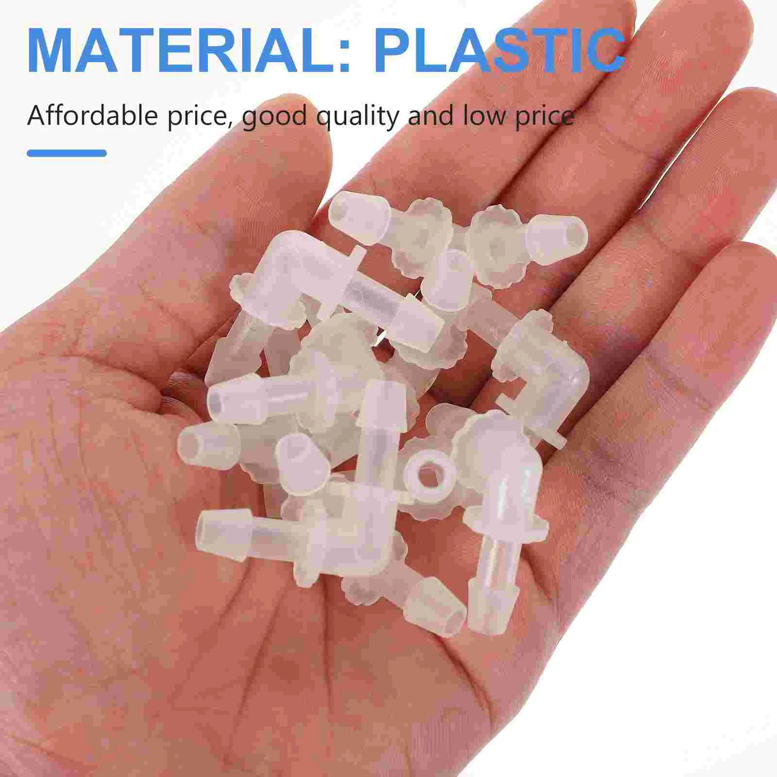 

10 Pcs Reducing Elbow Pvc Fittings Tubes Fish Tank Accessories Plastic Elbows Pp Connection