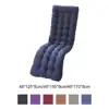 Polyester Recliner Cushion Thickened Mat Sunlounger Cushion Outdoor Indoor 5