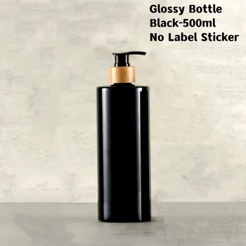 ขวดปั๊มน้ำไม้ไผ่300/500มล. สำหรับห้องน้ำจานสบู่สัตว์เลี้ยงขวดโลชั่นรีฟิลเจลอาบน้ำแบบเติมได้ 8