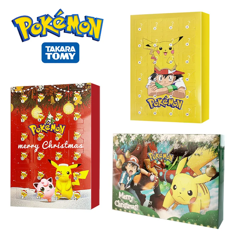 Pokemon Figure 2023 Pokemon Advent Calendar Box Christmas Holiday