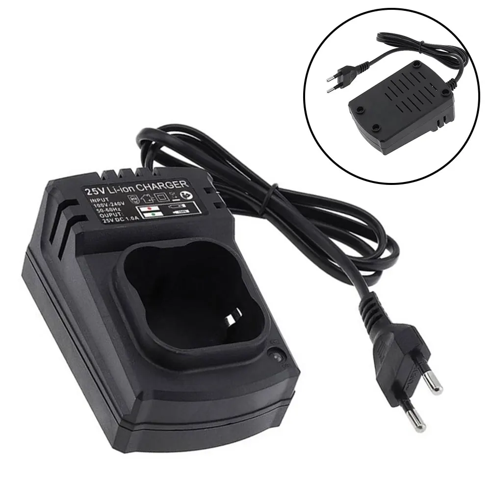 

Electric Drill Charger DC25V 1000mA Output Electric Drill Screwdriver Lithium Battery Adapter Power Tool Charging Adapter