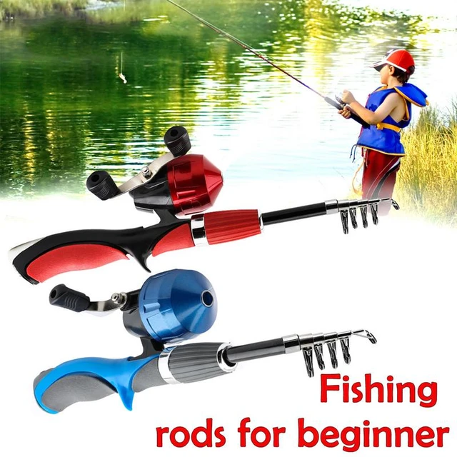 Beginner Fishing Rod Set Children's Telescopic Toy Fishing Rod Kit