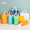 StoBag 10pcs Non-woven Tote Bags Insulation Portable Fabric Food Cake Drinks Packaging Keep Warm Cold Delivery Reusable Pouches 1