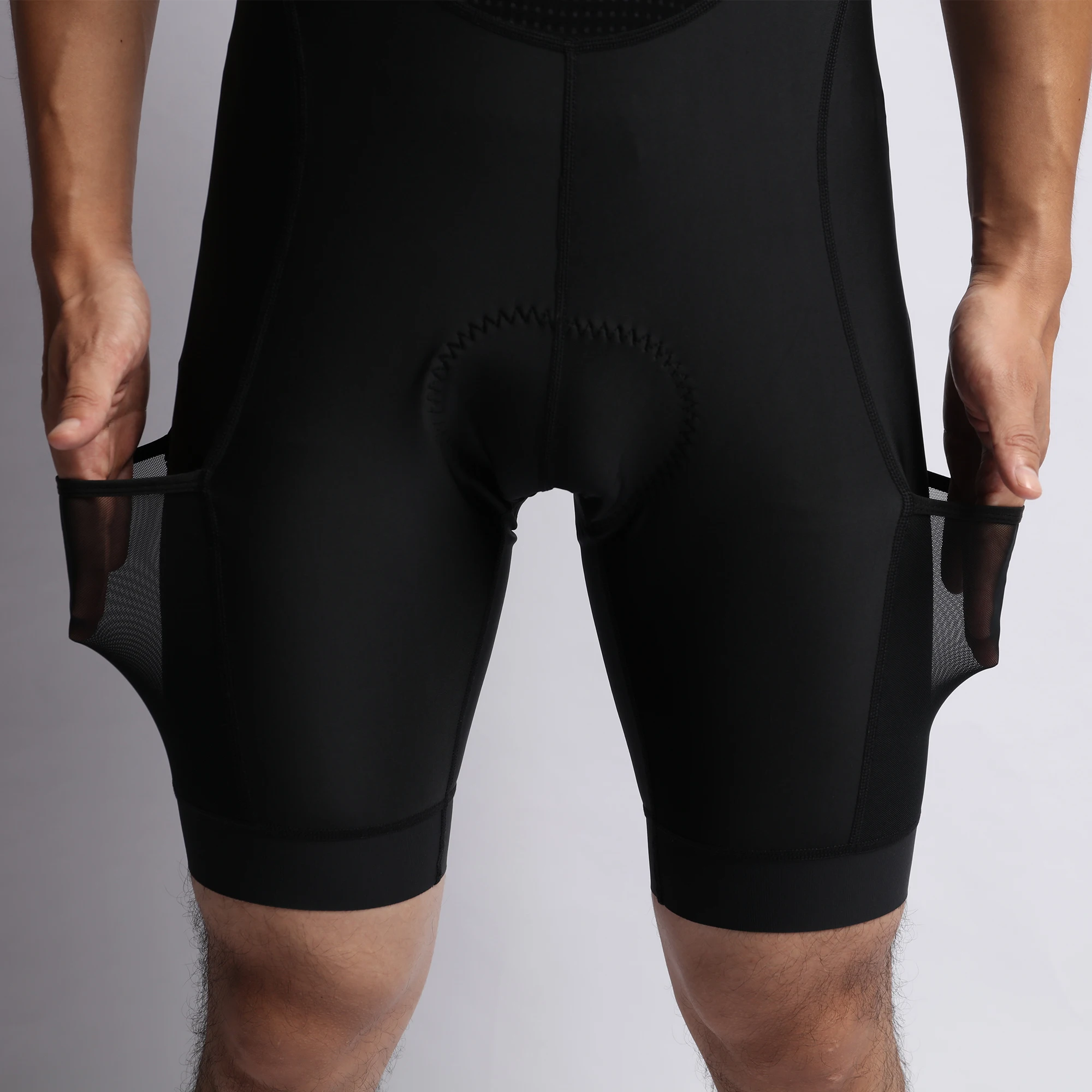 Men Cycling Bib Shorts Outdoor Wear Bike Cycling 6 Hours Padded Riding Bib Tights Bicycle Clothing