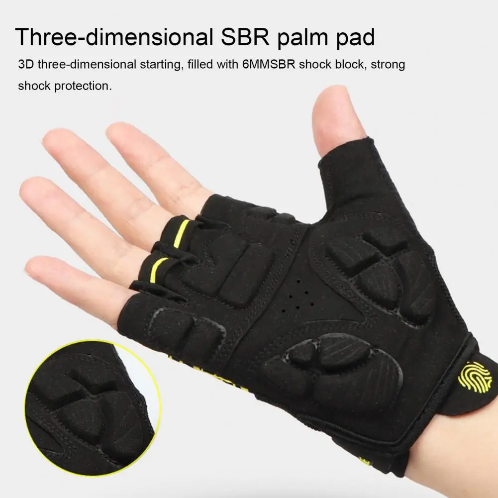 

Non-slip Gloves Weight Lifting Gloves Breathable Shock-absorbing Half Finger Fitness Gloves for Bodybuilding Weight for Men
