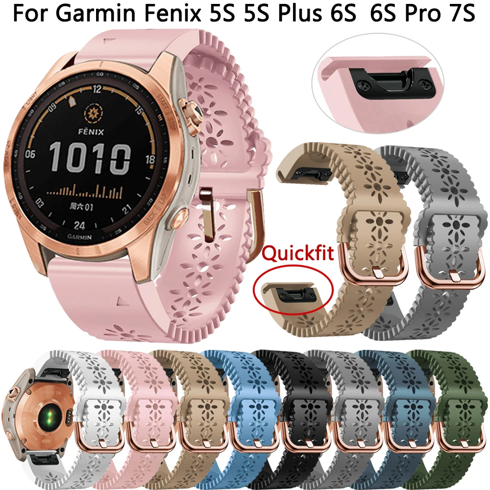Olytop Cinturino di ricambio per orologio Fenix 6S/6S Pro/7S/5S