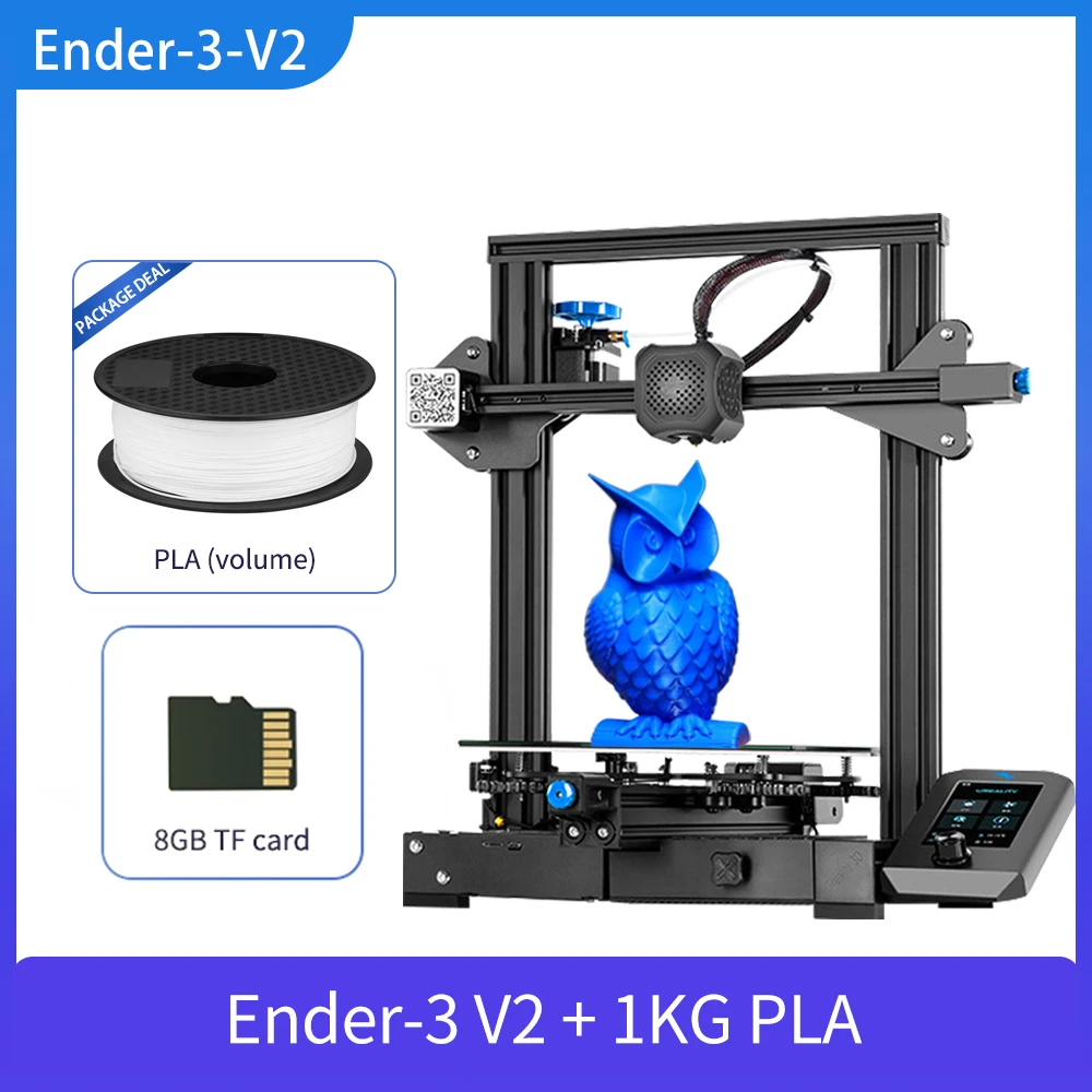 CREALITY 3D Printer Printing Magnetic Ender-3 Pro Silent TMC2208 Stepper New UI&4.3 Inch Color Lcd 3d Printer best resin 3d printer 3D Printers