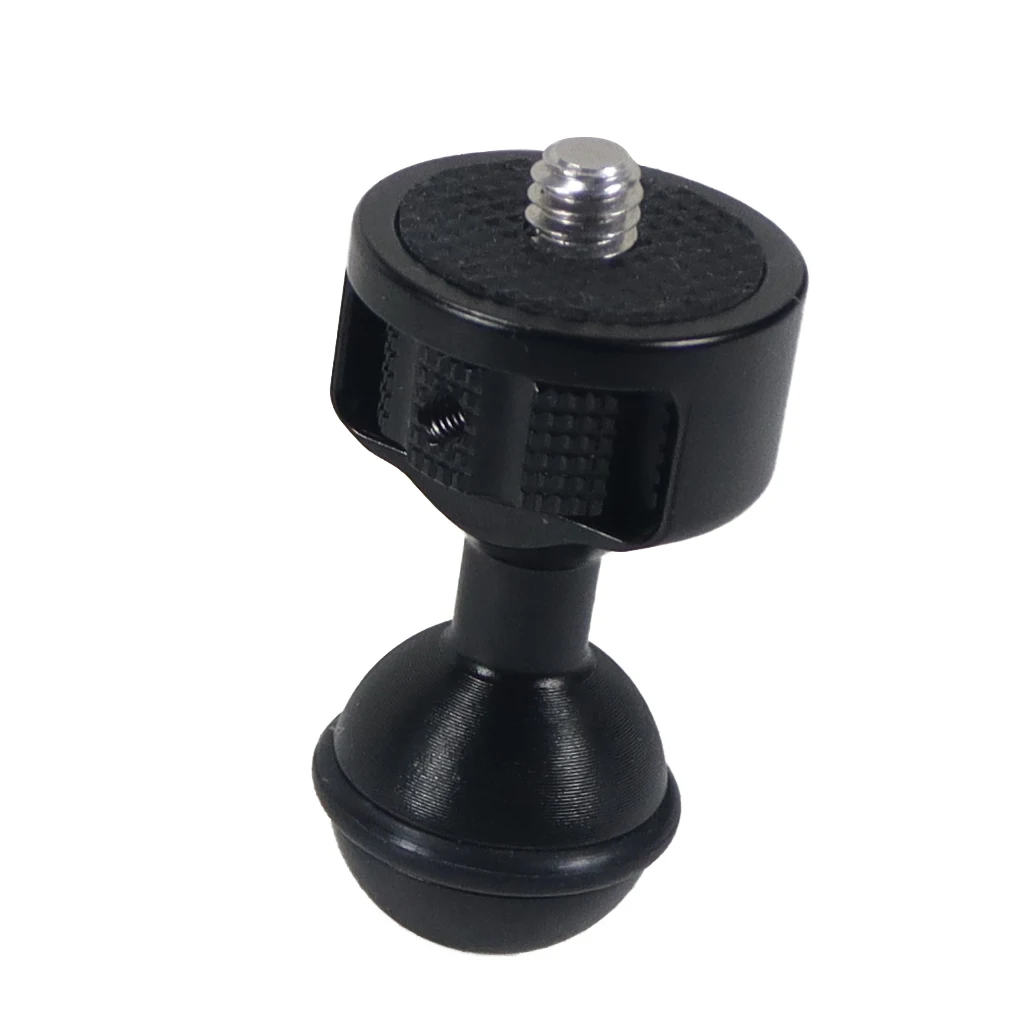 Magic Arm 360 Rotation Double Ball Head with Arri Pin 1/4 3/8 Screw Adapter for