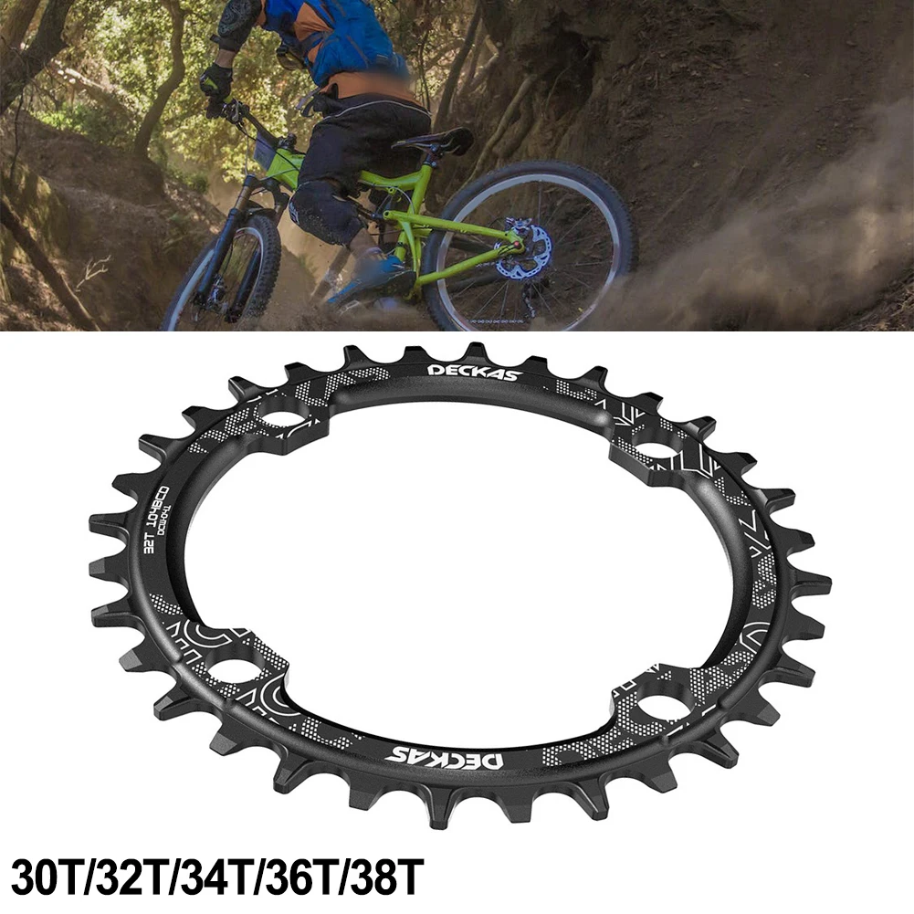 

Bicycle Positive And Negative Tooth Disc 104BCD Bike Chainring Aluminum Alloy Chainring 32T 34T 36T 38T Bicycle Accesseries