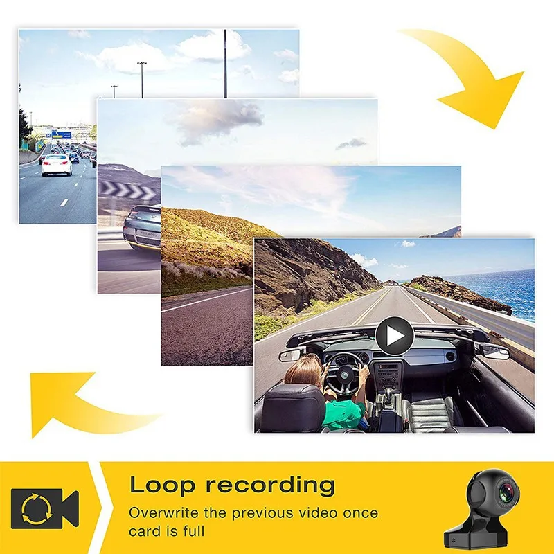 Mini Car Dvr 1080P Dash Cam for Car Video Recorder 170 Degrees Usb/wifi Dashcam Motion Detection Dvr G-Sensor Car Camera 4