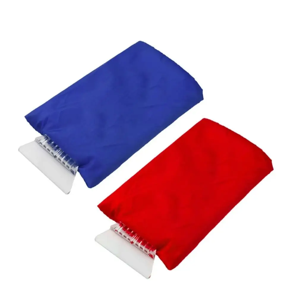 Snow Shovel Ice Scraper Car Handheld Cleaning Glove Style Outdoor Waterproof Warm Window Glass Frost Removal Tool