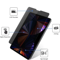 1-pack, Privacy Screen Protector for iPad 10.2-Inch (9th/8th/7th Generation, 2021/2020/2019), Anti-Spy Tempered Glass Film 1