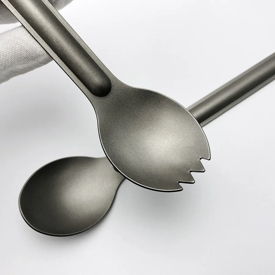 Stirring Spoon Coffee Ice Spoon Portable Outdoor Camping Cutlery Cutlery Fork Outdoor Household For Travel